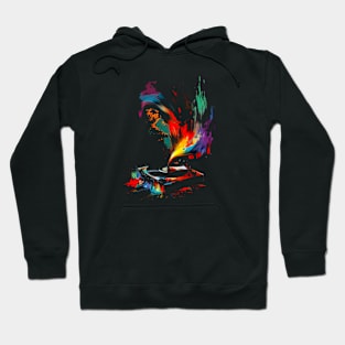 Psychedelic Record Player #2 Hoodie